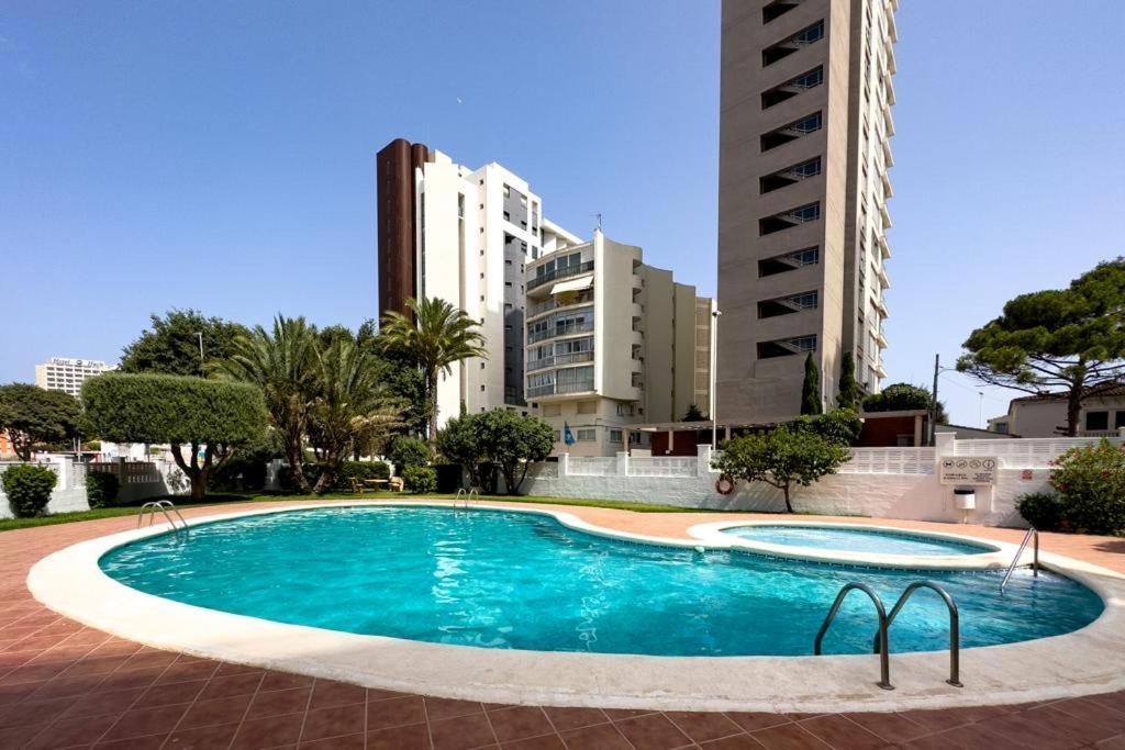 Calpe Apartamento Lujoso Bajo Terasa Piscina Aire Cerca Playa Pueblo מראה חיצוני תמונה