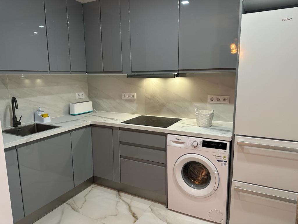 Calpe Apartamento Lujoso Bajo Terasa Piscina Aire Cerca Playa Pueblo מראה חיצוני תמונה